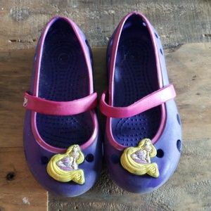 3/$25 Croc with Rapunzel jibbitz C7